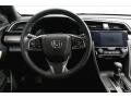 Black/Ivory 2018 Honda Civic EX-L Navi Hatchback Steering Wheel