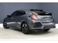 2018 Polished Metal Metallic Honda Civic EX-L Navi Hatchback  photo #10
