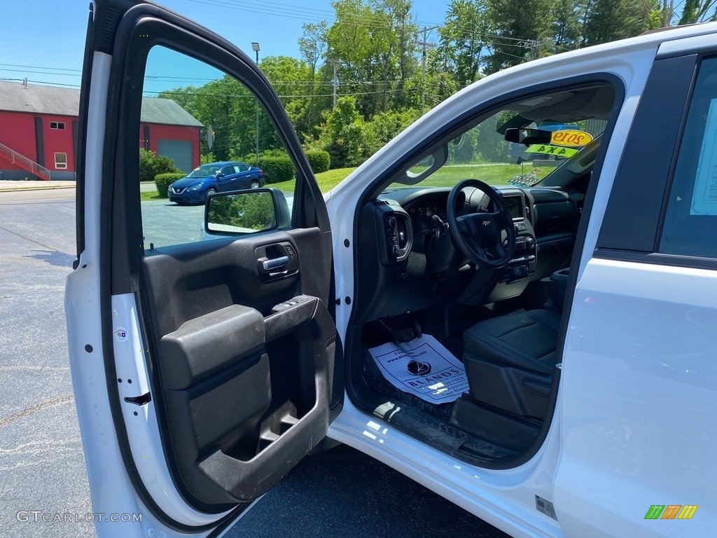 2019 Silverado 1500 WT Double Cab 4WD - Summit White / Jet Black photo #10