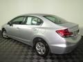 2015 Alabaster Silver Metallic Honda Civic LX Sedan  photo #9