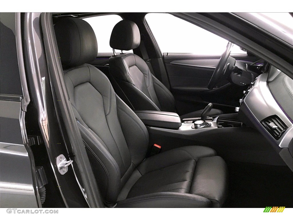 2017 5 Series 530i Sedan - Dark Graphite Metallic / Black photo #6