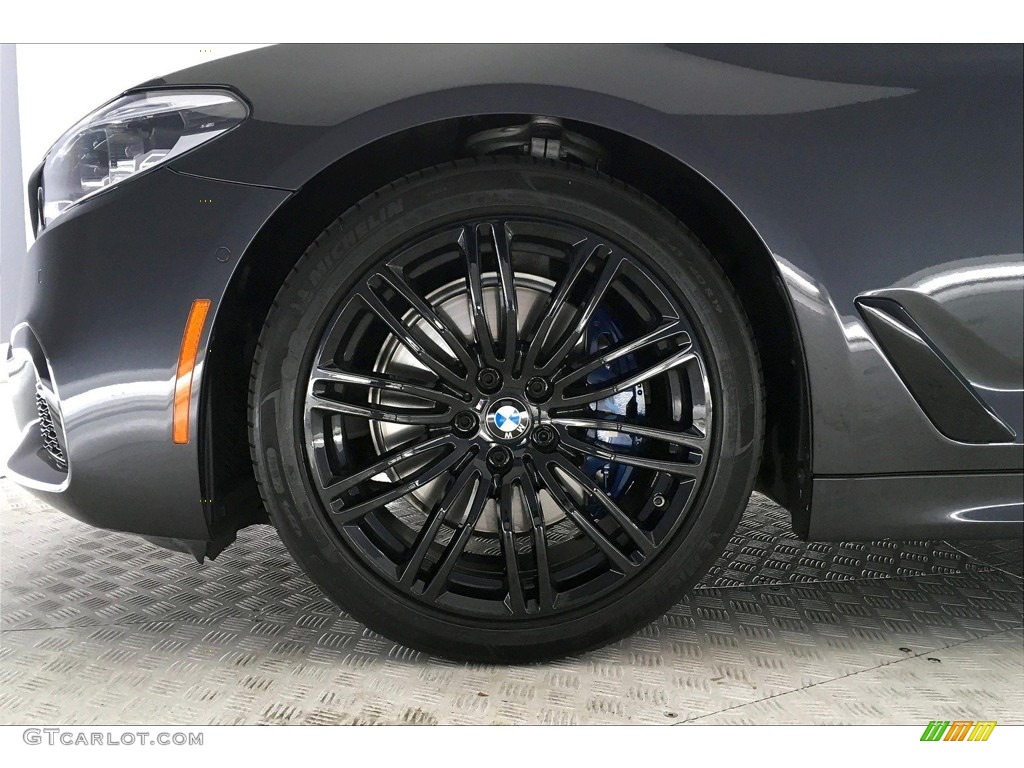 2017 5 Series 530i Sedan - Dark Graphite Metallic / Black photo #8