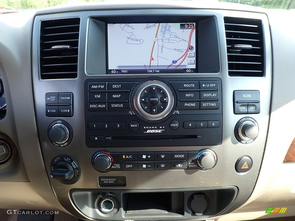 2015 Nissan Armada Platinum 4x4 Controls Photo #138287928