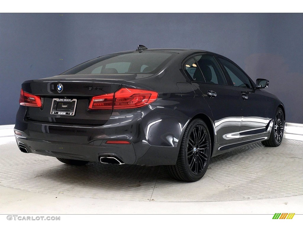 2017 5 Series 530i Sedan - Dark Graphite Metallic / Black photo #13