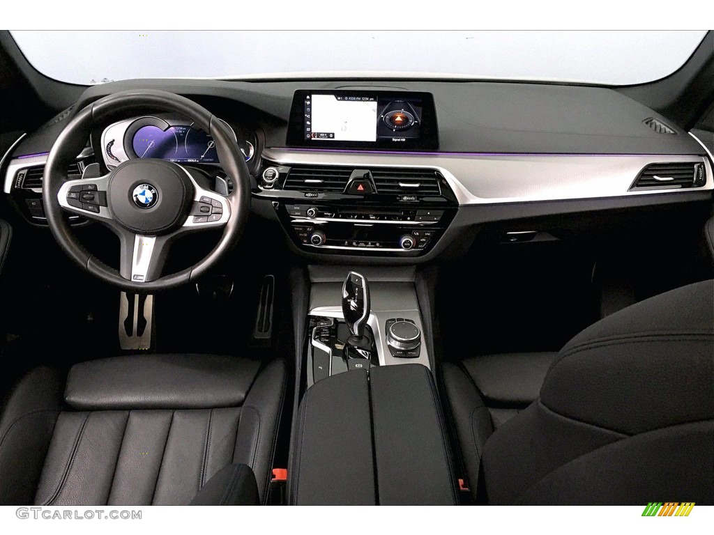 2017 5 Series 530i Sedan - Dark Graphite Metallic / Black photo #15