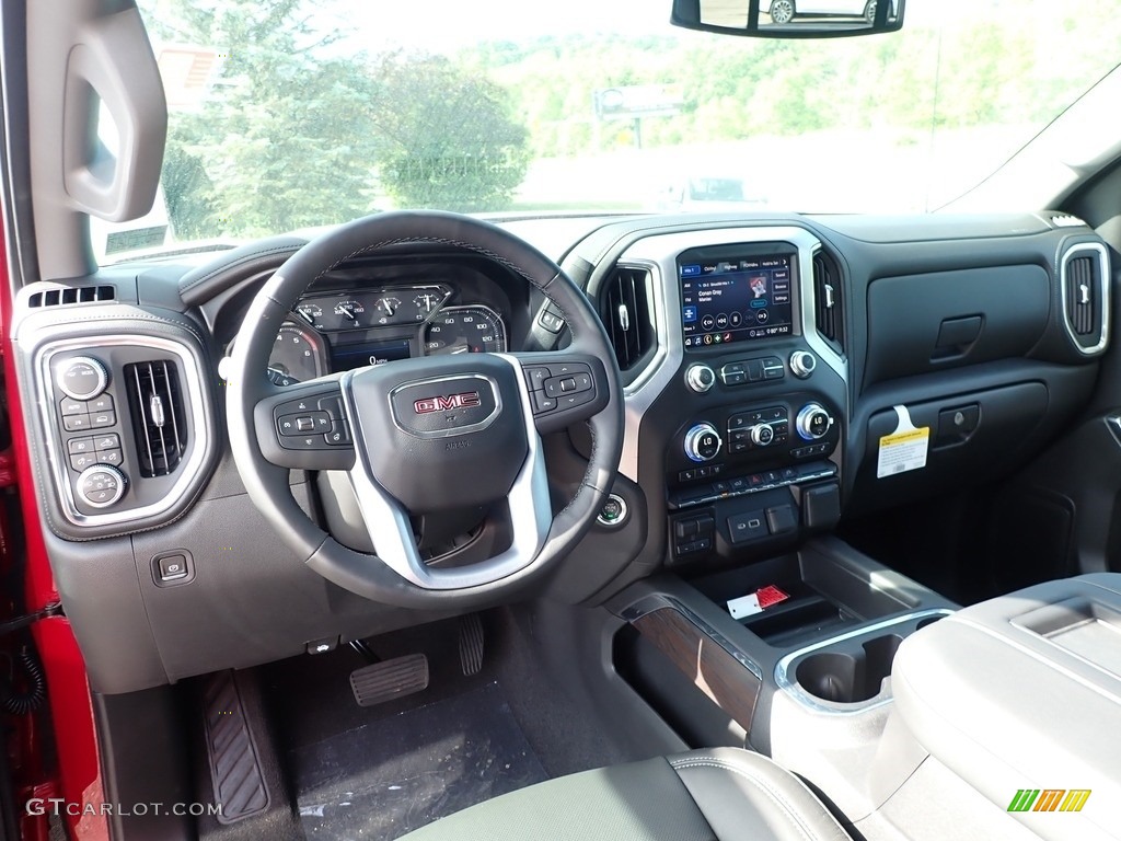 2020 GMC Sierra 1500 SLT Crew Cab 4WD Jet Black Dashboard Photo #138288973