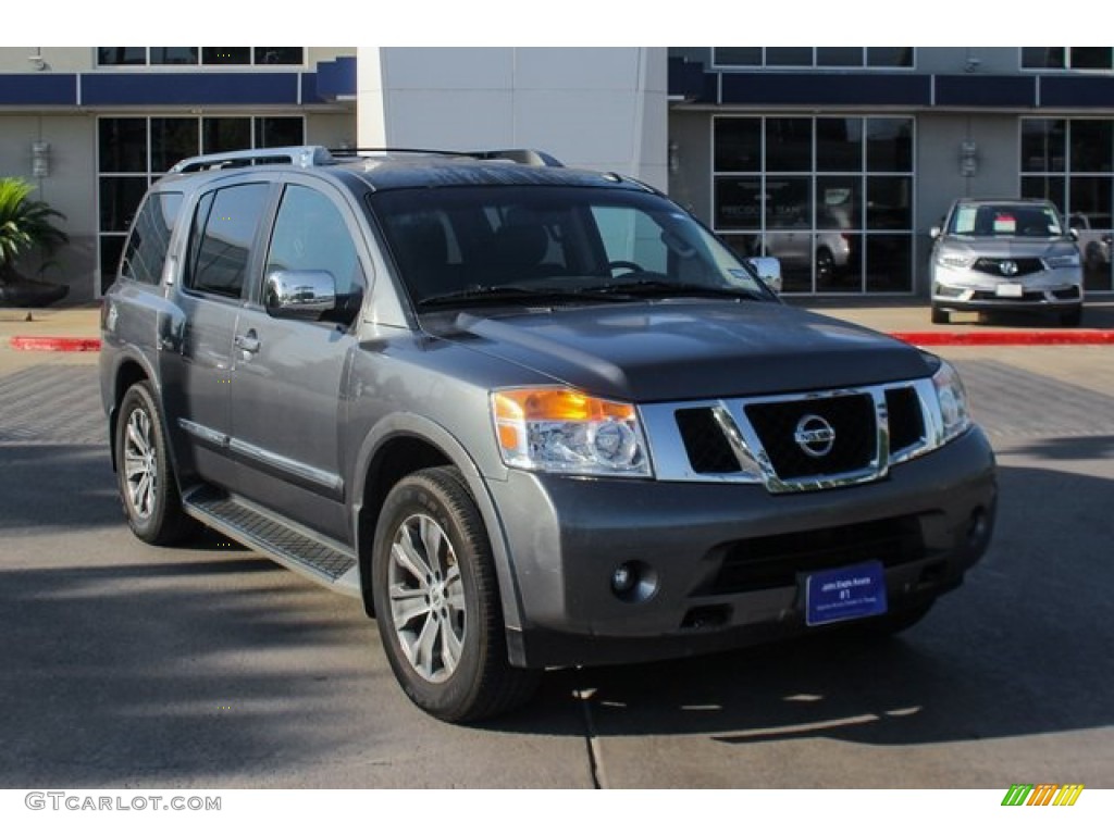 Gun Metallic Nissan Armada