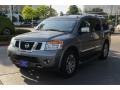 2015 Gun Metallic Nissan Armada SL  photo #3