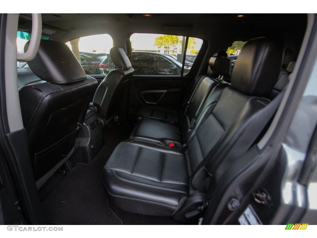 2015 Nissan Armada SL Rear Seat Photo #138289611