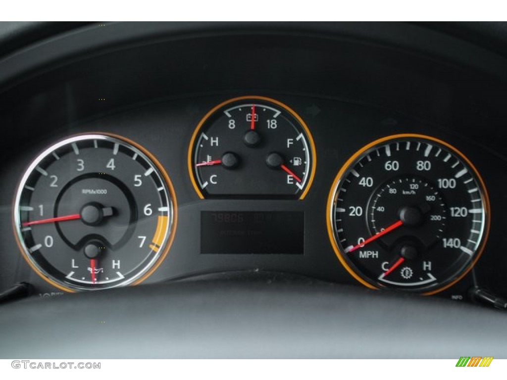 2015 Nissan Armada SL Gauges Photo #138289923