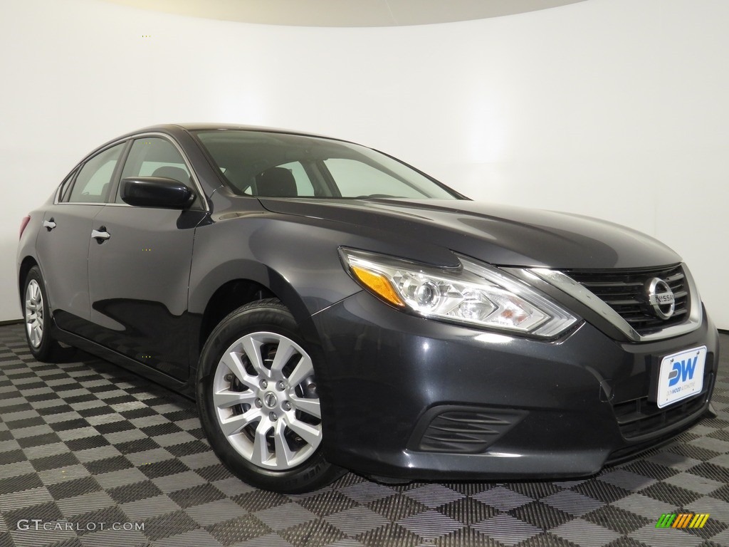 2017 Altima 2.5 S - Storm Blue / Charcoal photo #1