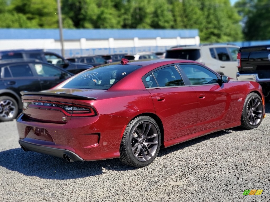 2020 Charger Scat Pack - Octane Red / Black photo #2