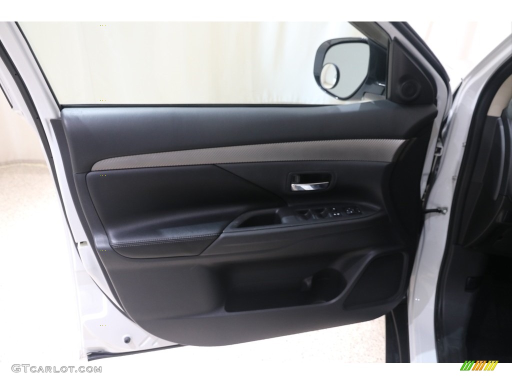 2015 Mitsubishi Outlander SE Black Door Panel Photo #138291330