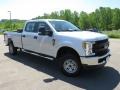 Ingot Silver - F250 Super Duty XL Crew Cab 4x4 Photo No. 2