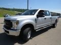 2018 Ingot Silver Ford F250 Super Duty XL Crew Cab 4x4  photo #7