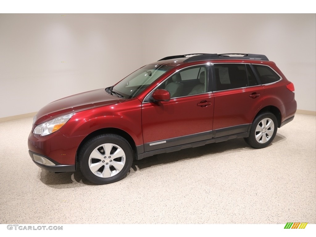 Ruby Red Pearl 2011 Subaru Outback 2.5i Limited Wagon Exterior Photo #138292365