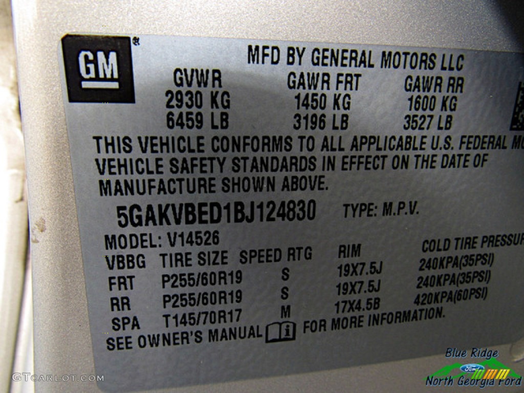 2011 Enclave CXL AWD - Gold Mist Metallic / Cashmere/Cocoa photo #26