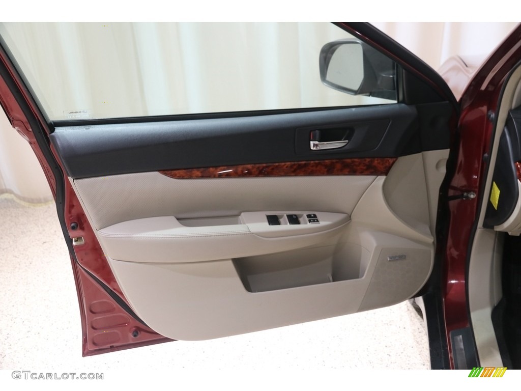 2011 Subaru Outback 2.5i Limited Wagon Warm Ivory Door Panel Photo #138292401