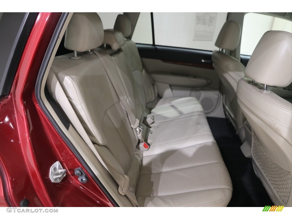 2011 Outback 2.5i Limited Wagon - Ruby Red Pearl / Warm Ivory photo #17