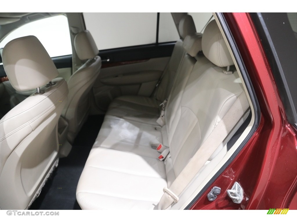 2011 Outback 2.5i Limited Wagon - Ruby Red Pearl / Warm Ivory photo #18