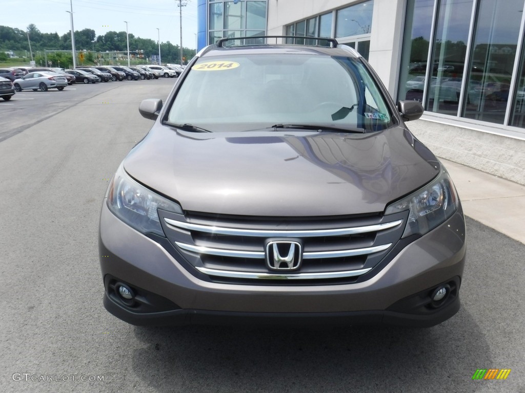 2014 CR-V EX-L AWD - Polished Metal Metallic / Black photo #5