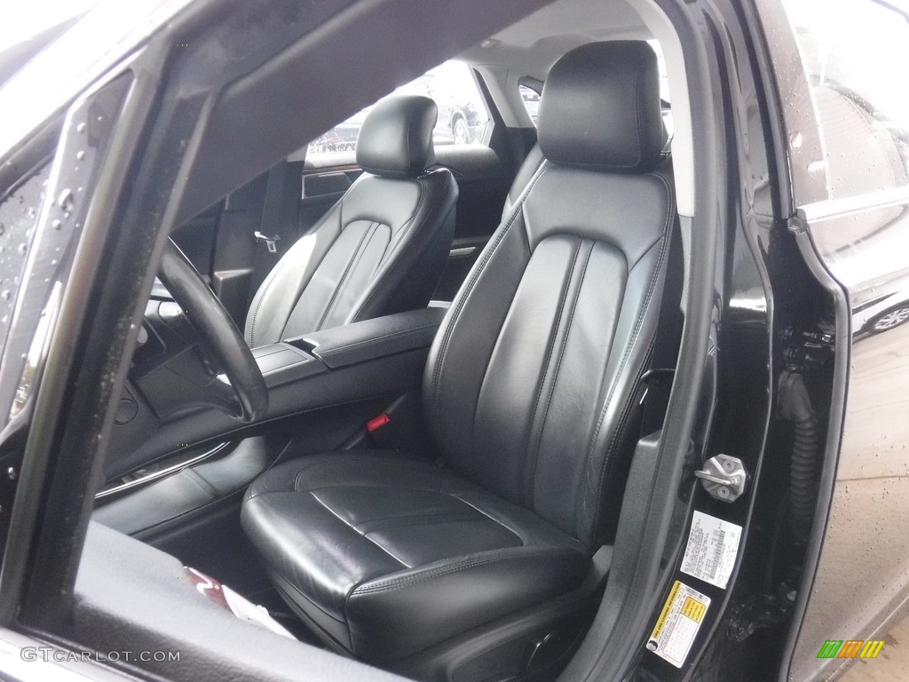 Ebony Interior 2015 Lincoln MKZ AWD Photo #138293733