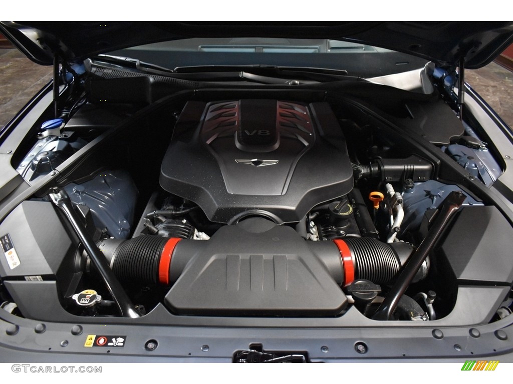 2017 Hyundai Genesis G80 RWD 5.0 Liter GDI DOHC 32-Valve D-CVVT V8 Engine Photo #138294141