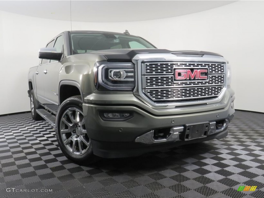 2017 Sierra 1500 Denali Crew Cab 4WD - Pepperdust Metallic / Jet Black photo #1