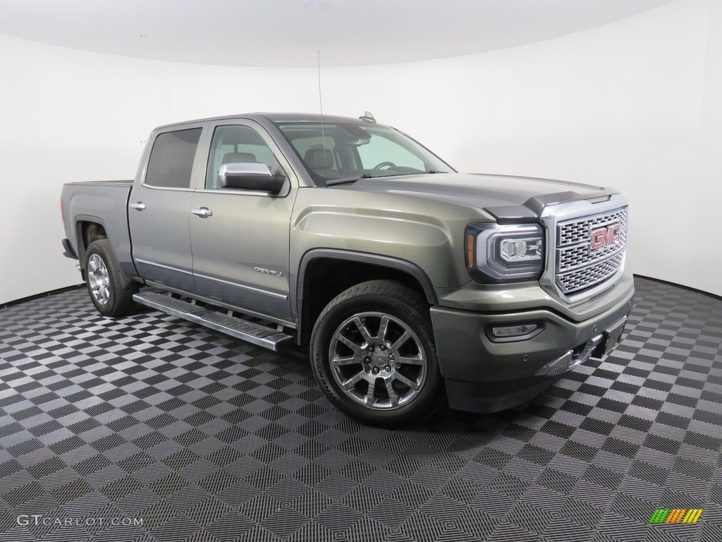 2017 Sierra 1500 Denali Crew Cab 4WD - Pepperdust Metallic / Jet Black photo #5