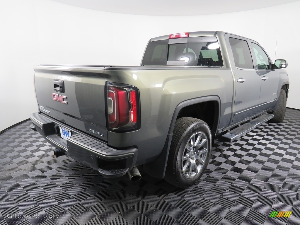 2017 Sierra 1500 Denali Crew Cab 4WD - Pepperdust Metallic / Jet Black photo #16