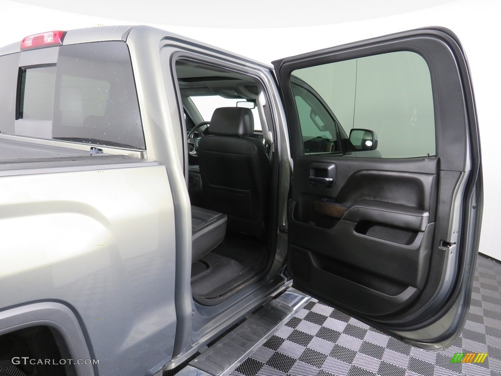 2017 Sierra 1500 Denali Crew Cab 4WD - Pepperdust Metallic / Jet Black photo #35