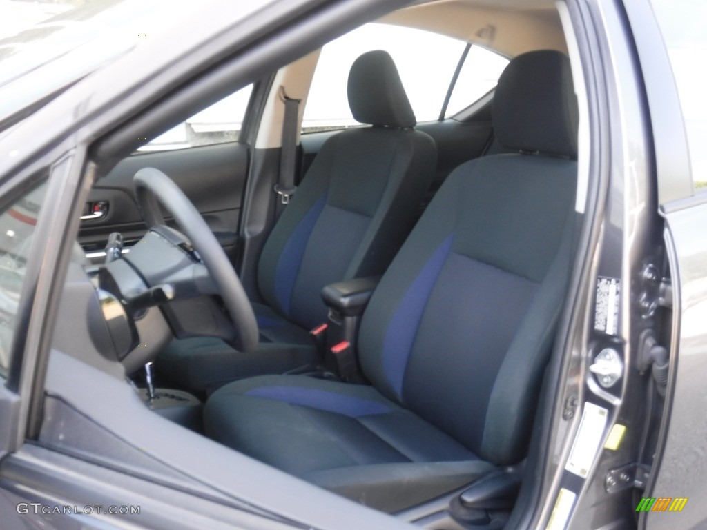 2018 Prius c Two - Magnetic Gray Metallic / Blue/Dark Gray Two-Tone photo #12