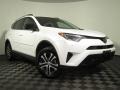 Super White 2017 Toyota RAV4 LE AWD