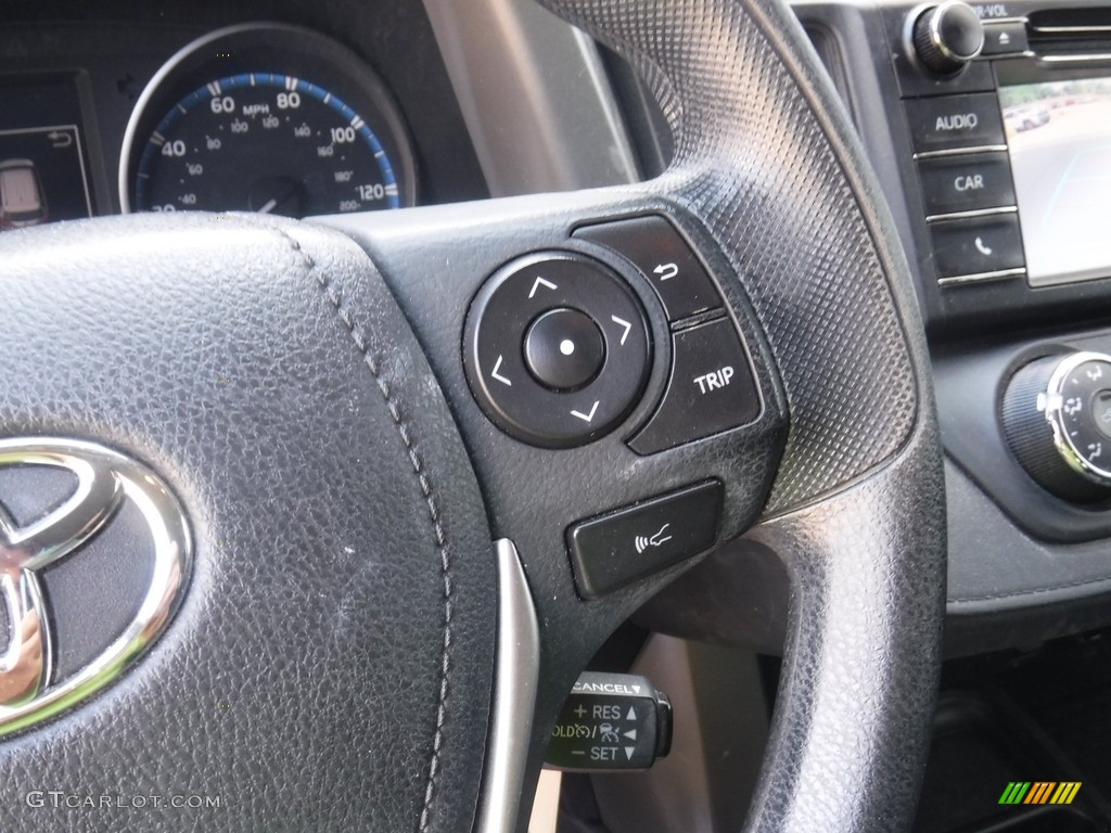 2017 RAV4 LE AWD - Silver Sky Metallic / Black photo #18