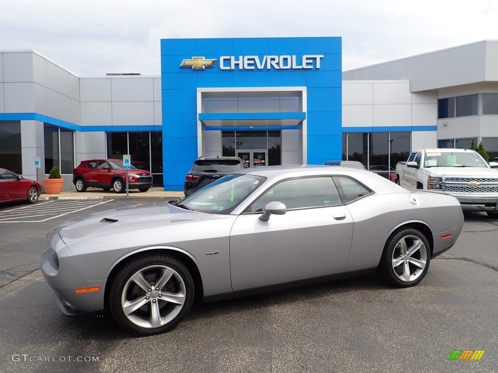 Billet Silver Metallic Dodge Challenger