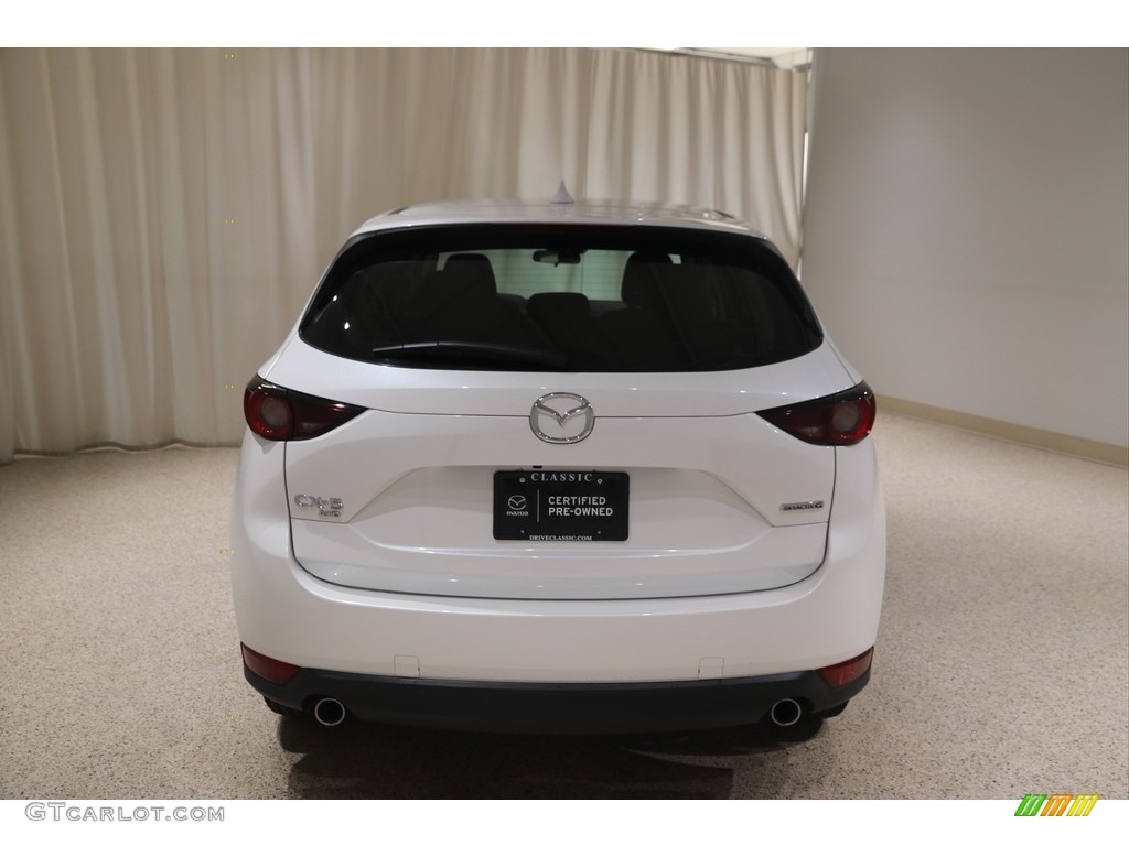 2020 CX-5 Sport AWD - Snowflake White Pearl / Black photo #4