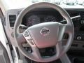 2018 Nissan NV Gray Interior Steering Wheel Photo