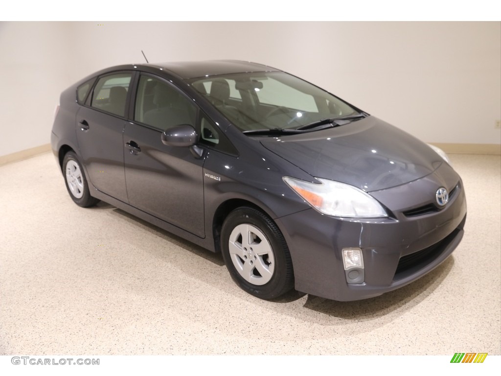 2010 Prius Hybrid III - Winter Gray Metallic / Dark Gray photo #1