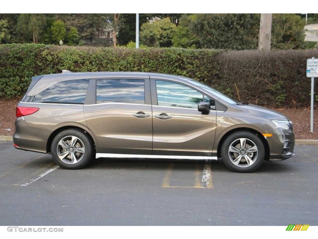 Pacific Pewter Metallic 2020 Honda Odyssey Touring Exterior Photo #138297368