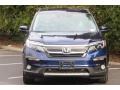 2020 Obsidian Blue Pearl Honda Pilot EX-L  photo #4