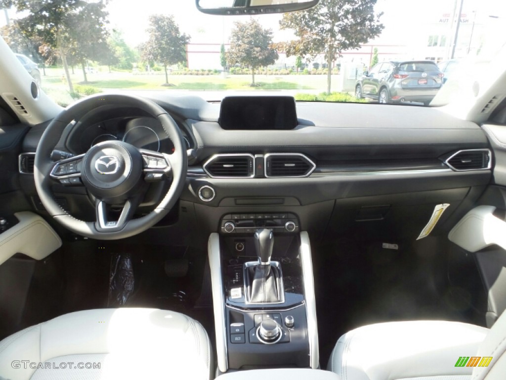 2020 CX-5 Grand Touring AWD - Deep Crystal Blue Mica / Parchment photo #10