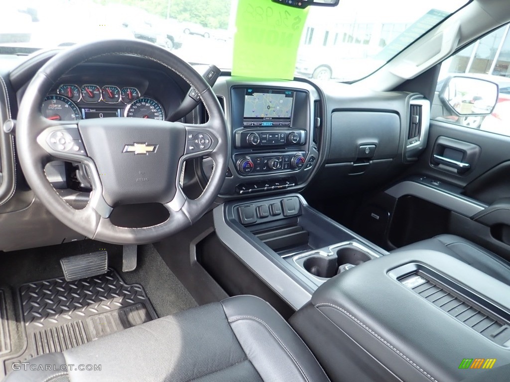 2017 Silverado 1500 LTZ Double Cab 4x4 - Black / Jet Black photo #23