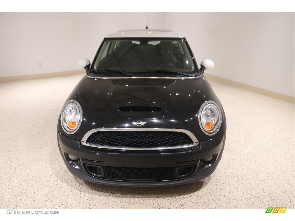 2013 Cooper S Hardtop - Midnight Black Metallic / Carbon Black photo #2