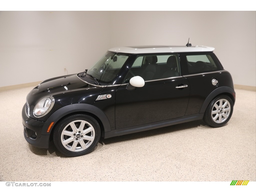 2013 Cooper S Hardtop - Midnight Black Metallic / Carbon Black photo #3