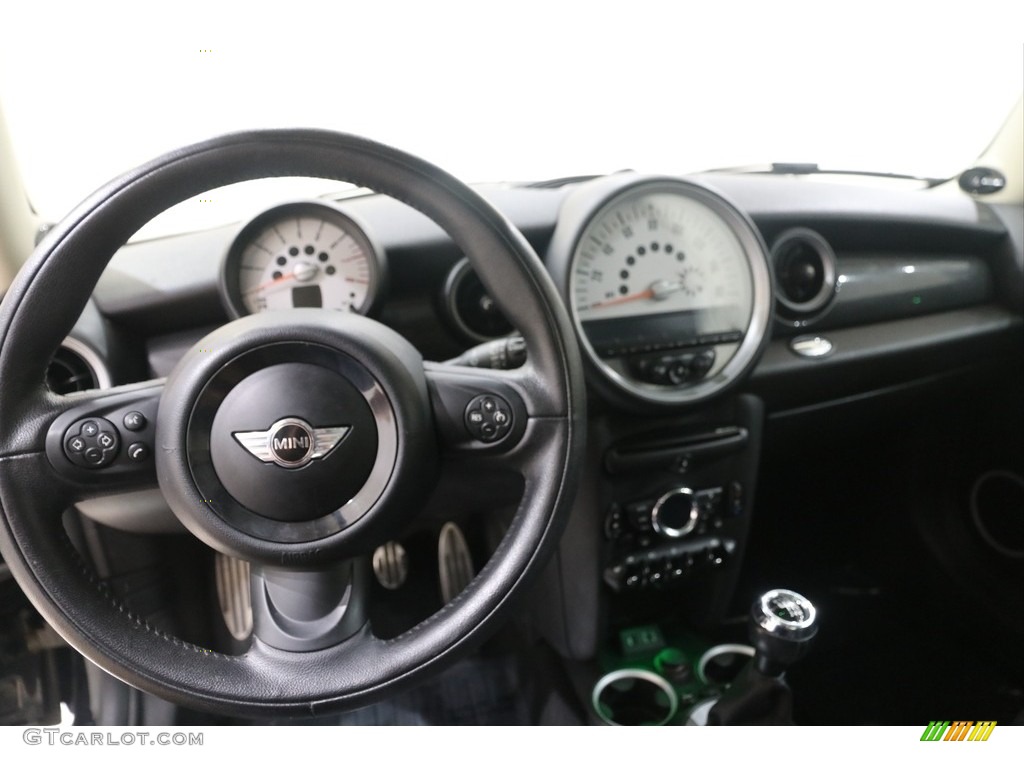 2013 Cooper S Hardtop - Midnight Black Metallic / Carbon Black photo #8