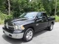 2018 Brilliant Black Crystal Pearl Ram 1500 Big Horn Quad Cab 4x4  photo #2