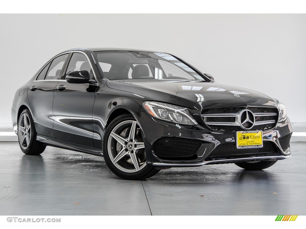 Black 2018 Mercedes-Benz C 300 Sedan Exterior Photo #138299915