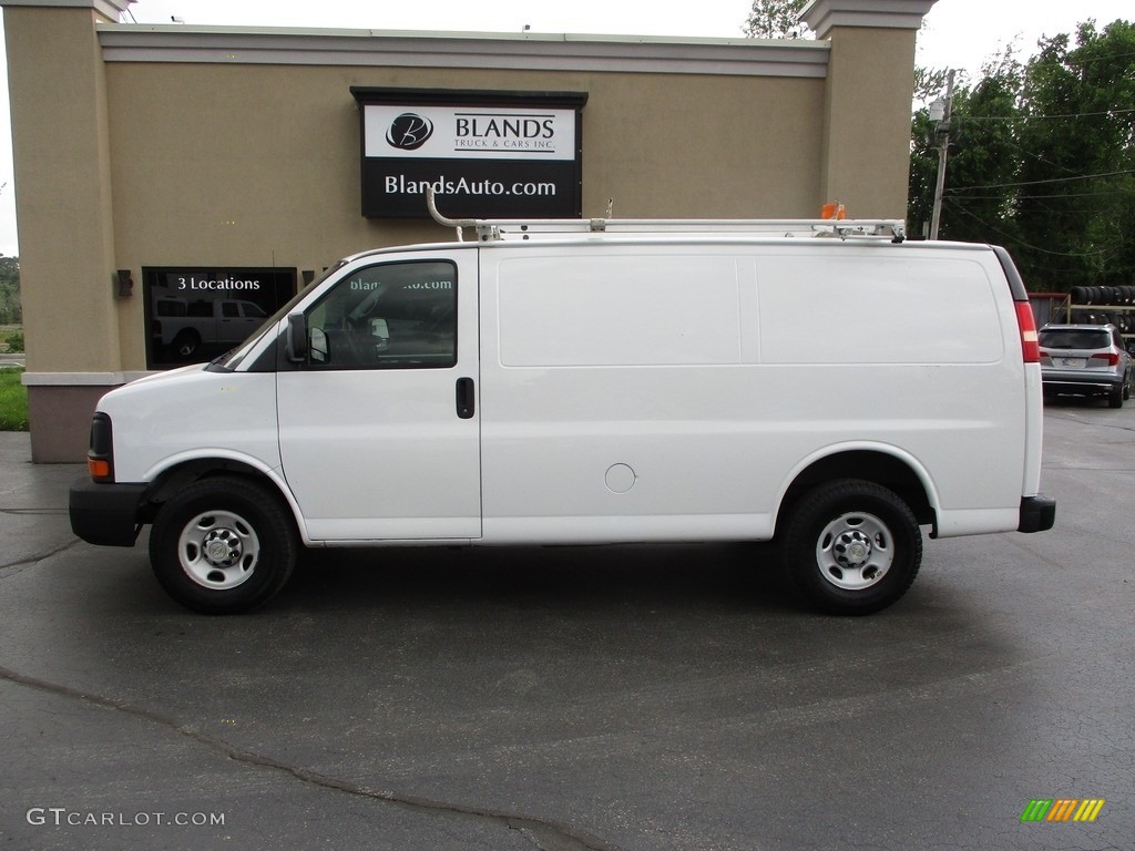 2011 Express 2500 Work Van - Summit White / Medium Pewter photo #1