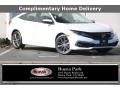 Platinum White Pearl - Civic EX Sedan Photo No. 1