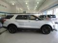2017 Ingot Silver Ford Explorer XLT 4WD  photo #4
